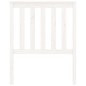 vidaXL Cabecero de cama madera maciza de pino blanco 81x6x101 cm vidaXL Cabecero de cama madera maciza de pino blanco 81x6x101 cm