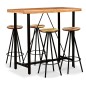 vidaXL Set de muebles de bar 5 piezas madera de acacia y reciclada vidaXL Set de muebles de bar 5 piezas madera de acacia y reciclada