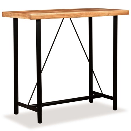 vidaXL Set de muebles de bar 5 piezas madera de acacia y reciclada