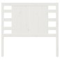 vidaXL Cabecero madera maciza de pino blanco 81x4x100 cm vidaXL Cabecero madera maciza de pino blanco 81x4x100 cm