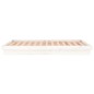 vidaXL Estructura de cama con LED madera maciza blanca 180x200 cm vidaXL Estructura de cama con LED madera maciza blanca 180x200 cm