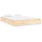 vidaXL Estructura de cama de madera maciza 160x200 cm