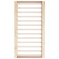 vidaXL Estructura de cama de madera maciza 100x200 cm vidaXL Estructura de cama de madera maciza 100x200 cm