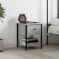 vidaXL Mesita de noche madera de ingeniería gris Sonoma 34x35,5x45 cm vidaXL Mesita de noche madera de ingeniería gris Sonoma 34x35,5x45 cm
