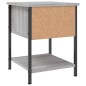 vidaXL Mesita de noche madera de ingeniería gris Sonoma 34x35,5x45 cm vidaXL Mesita de noche madera de ingeniería gris Sonoma 34x35,5x45 cm