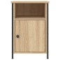 vidaXL Mesita de noche madera contrachapada roble sonoma 40x42x60 cm vidaXL Mesita de noche madera contrachapada roble sonoma 40x42x60 cm