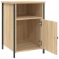vidaXL Mesita de noche madera contrachapada roble sonoma 40x42x60 cm vidaXL Mesita de noche madera contrachapada roble sonoma 40x42x60 cm