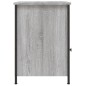 vidaXL Mesitas de noche 2 uds madera contrachapada gris 40x42x60 cm vidaXL Mesitas de noche 2 uds madera contrachapada gris 40x42x60 cm