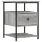 vidaXL Mesitas noche 2 uds madera ingeniería gris Sonoma 40x42x56 cm vidaXL Mesitas noche 2 uds madera ingeniería gris Sonoma 40x42x56 cm