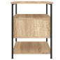 vidaXL Mesitas noche 2 uds madera ingeniería roble Sonoma 40x42x56 cm