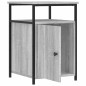 vidaXL Mesita de noche madera contrachapada gris Sonoma 40x42x60 cm vidaXL Mesita de noche madera contrachapada gris Sonoma 40x42x60 cm