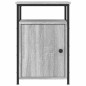 vidaXL Mesita de noche madera contrachapada gris Sonoma 40x42x60 cm vidaXL Mesita de noche madera contrachapada gris Sonoma 40x42x60 cm