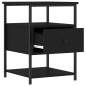vidaXL Mesitas de noche 2 uds madera de ingeniería negro 40x42x56 cm vidaXL Mesitas de noche 2 uds madera de ingeniería negro 40x42x56 cm