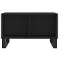 vidaXL Mesa de centro madera contrachapada negro 60x50x36,5 cm vidaXL Mesa de centro madera contrachapada negro 60x50x36,5 cm