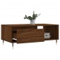 vidaXL Mesa de centro madera contrachapada marrón roble 90x50x36,5 cm vidaXL Mesa de centro madera contrachapada marrón roble 90x50x36,5 cm