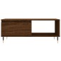 vidaXL Mesa de centro madera contrachapada marrón roble 90x50x36,5 cm vidaXL Mesa de centro madera contrachapada marrón roble 90x50x36,5 cm