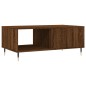 vidaXL Mesa de centro madera contrachapada marrón roble 90x50x36,5 cm vidaXL Mesa de centro madera contrachapada marrón roble 90x50x36,5 cm