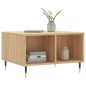vidaXL Mesa de centro madera contrachapada roble Sonoma 60x50x36,5 cm vidaXL Mesa de centro madera contrachapada roble Sonoma 60x50x36,5 cm