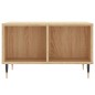 vidaXL Mesa de centro madera contrachapada roble Sonoma 60x50x36,5 cm vidaXL Mesa de centro madera contrachapada roble Sonoma 60x50x36,5 cm
