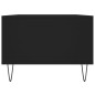 vidaXL Mesa de centro madera contrachapada negro 90x50x36,5 cm vidaXL Mesa de centro madera contrachapada negro 90x50x36,5 cm