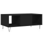 vidaXL Mesa de centro madera contrachapada negro 90x50x36,5 cm vidaXL Mesa de centro madera contrachapada negro 90x50x36,5 cm