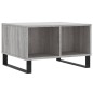 vidaXL Mesa de centro madera contrachapada gris Sonoma 60x50x36,5 cm vidaXL Mesa de centro madera contrachapada gris Sonoma 60x50x36,5 cm