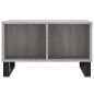 vidaXL Mesa de centro madera contrachapada gris Sonoma 60x50x36,5 cm vidaXL Mesa de centro madera contrachapada gris Sonoma 60x50x36,5 cm