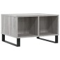 vidaXL Mesa de centro madera contrachapada gris Sonoma 60x50x36,5 cm vidaXL Mesa de centro madera contrachapada gris Sonoma 60x50x36,5 cm