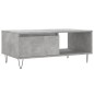 vidaXL Mesa de centro madera contrachapada gris hormigón 90x50x36,5 cm vidaXL Mesa de centro madera contrachapada gris hormigón 90x50x36,5 cm
