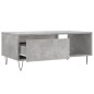 vidaXL Mesa de centro madera contrachapada gris hormigón 90x50x36,5 cm vidaXL Mesa de centro madera contrachapada gris hormigón 90x50x36,5 cm
