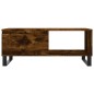 vidaXL Mesa de centro madera contrachapada roble ahumado 90x50x36,5 cm vidaXL Mesa de centro madera contrachapada roble ahumado 90x50x36,5 cm