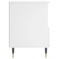 vidaXL Mesita de noche madera contrachapada blanco 40x35x50 cm vidaXL Mesita de noche madera contrachapada blanco 40x35x50 cm