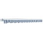 vidaXL Toldo plegable de operación manual 450 cm azul y blanco vidaXL Toldo plegable de operación manual 450 cm azul y blanco