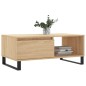 vidaXL Mesa de centro madera contrachapada roble Sonoma 90x50x36,5 cm vidaXL Mesa de centro madera contrachapada roble Sonoma 90x50x36,5 cm