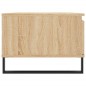vidaXL Mesa de centro madera contrachapada roble Sonoma 90x50x36,5 cm vidaXL Mesa de centro madera contrachapada roble Sonoma 90x50x36,5 cm
