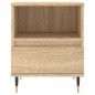 vidaXL Mesita de noche madera de ingeniería roble Sonoma 40x35x50 cm vidaXL Mesita de noche madera de ingeniería roble Sonoma 40x35x50 cm