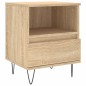 vidaXL Mesitas noche 2 uds madera ingeniería roble Sonoma 40x35x50 cm vidaXL Mesitas noche 2 uds madera ingeniería roble Sonoma 40x35x50 cm