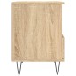 vidaXL Mesitas noche 2 uds madera ingeniería roble Sonoma 40x35x50 cm vidaXL Mesitas noche 2 uds madera ingeniería roble Sonoma 40x35x50 cm