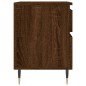vidaXL Mesitas noche 2 uds madera ingeniería marrón roble 40x35x50 cm vidaXL Mesitas noche 2 uds madera ingeniería marrón roble 40x35x50 cm