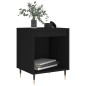 vidaXL Mesitas de noche 2 uds madera de ingeniería negro 40x35x50 cm vidaXL Mesitas de noche 2 uds madera de ingeniería negro 40x35x50 cm