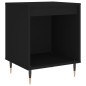 vidaXL Mesitas de noche 2 uds madera de ingeniería negro 40x35x50 cm vidaXL Mesitas de noche 2 uds madera de ingeniería negro 40x35x50 cm