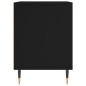 vidaXL Mesitas de noche 2 uds madera de ingeniería negro 40x35x50 cm vidaXL Mesitas de noche 2 uds madera de ingeniería negro 40x35x50 cm