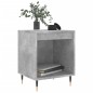 vidaXL Mesita de noche madera de ingeniería gris hormigón 40x35x50 cm vidaXL Mesita de noche madera de ingeniería gris hormigón 40x35x50 cm