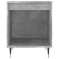 vidaXL Mesita de noche madera de ingeniería gris hormigón 40x35x50 cm vidaXL Mesita de noche madera de ingeniería gris hormigón 40x35x50 cm
