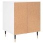 vidaXL Mesitas de noche 2 uds madera de ingeniería blanco 40x35x50 cm vidaXL Mesitas de noche 2 uds madera de ingeniería blanco 40x35x50 cm