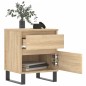 vidaXL Mesita de noche madera de ingeniería roble Sonoma 40x35x50 cm vidaXL Mesita de noche madera de ingeniería roble Sonoma 40x35x50 cm