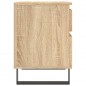 vidaXL Mesita de noche madera de ingeniería roble Sonoma 40x35x50 cm vidaXL Mesita de noche madera de ingeniería roble Sonoma 40x35x50 cm