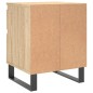 vidaXL Mesita de noche madera de ingeniería roble Sonoma 40x35x50 cm vidaXL Mesita de noche madera de ingeniería roble Sonoma 40x35x50 cm