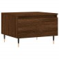 vidaXL Mesa de centro madera de ingeniería marrón roble 50x46x35 cm vidaXL Mesa de centro madera de ingeniería marrón roble 50x46x35 cm