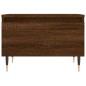 vidaXL Mesa de centro madera de ingeniería marrón roble 50x46x35 cm vidaXL Mesa de centro madera de ingeniería marrón roble 50x46x35 cm